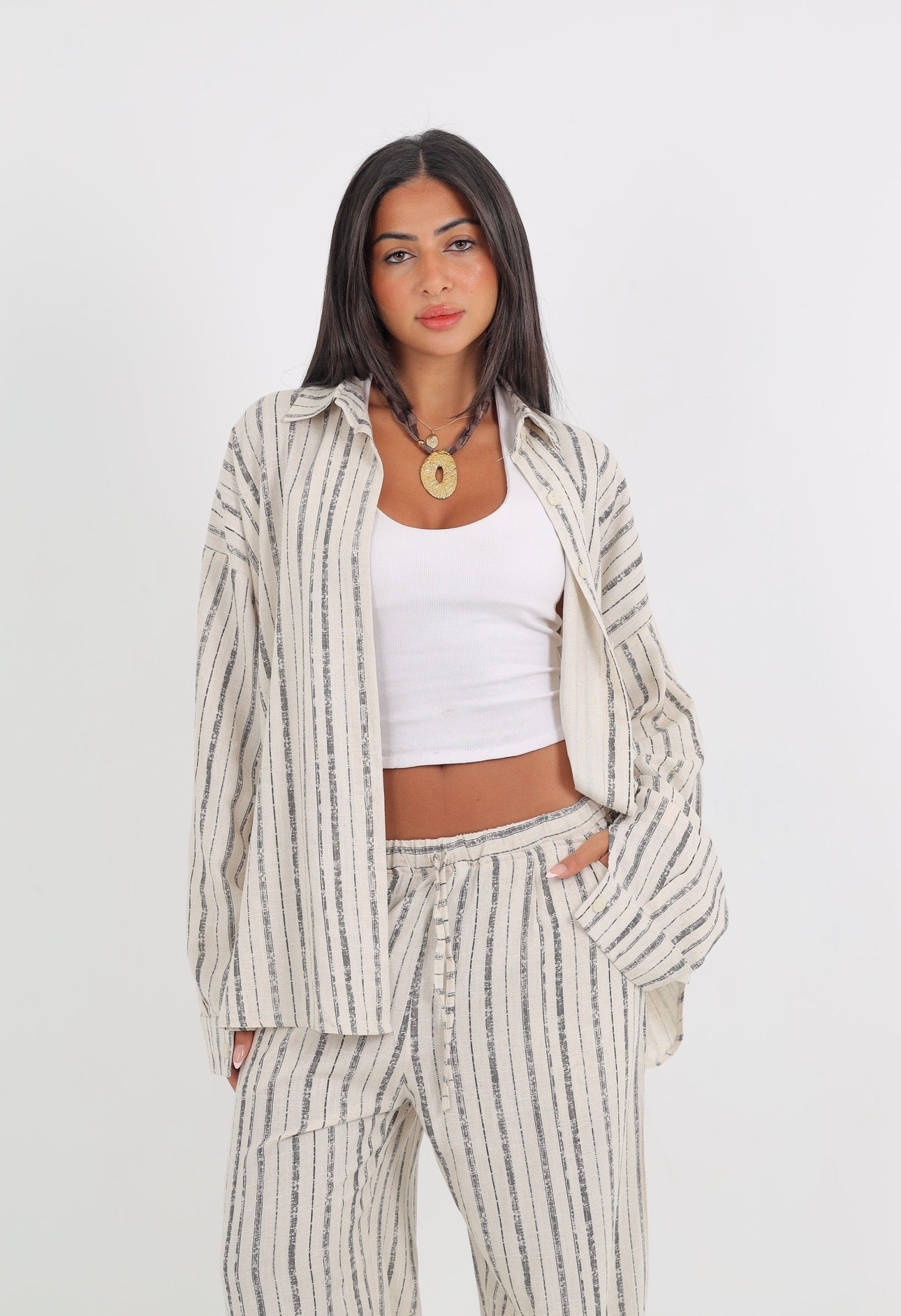 Oversized Linen Set