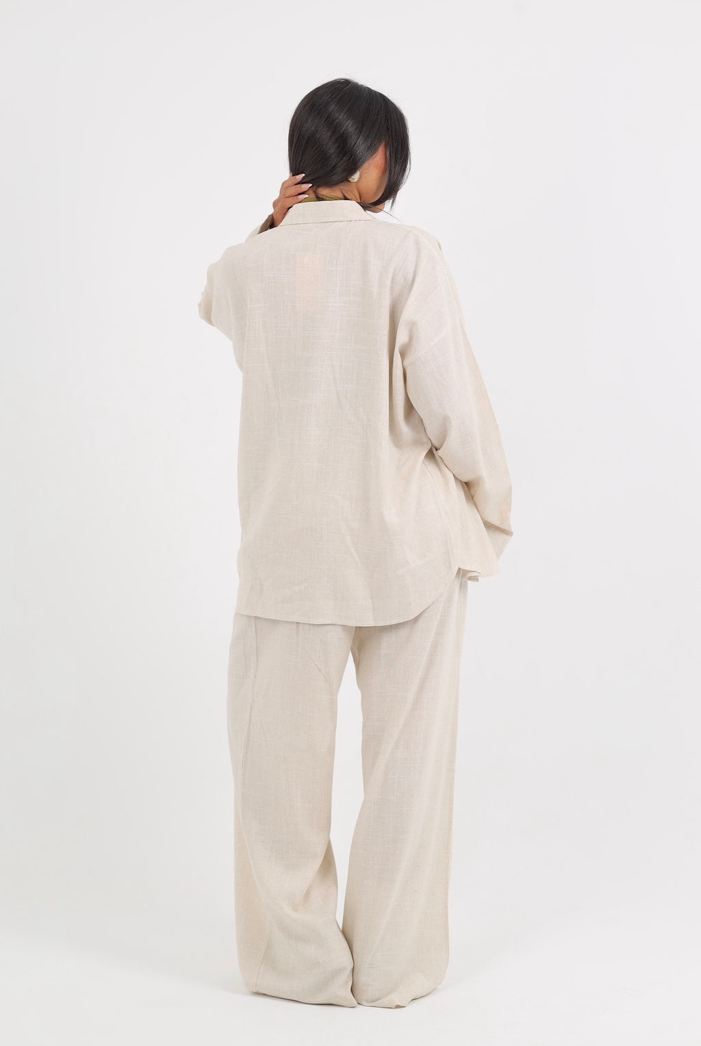 Oversized Linen Shirt