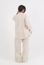 Oversized Linen Shirt