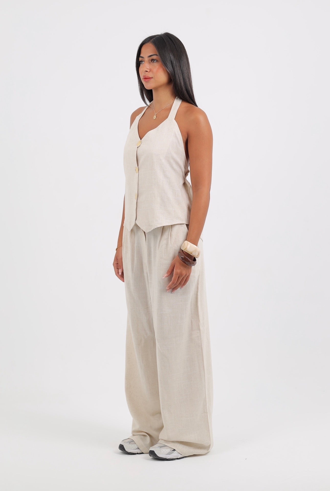 Halter Linen Set