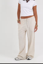 Drawstring Linen Pants