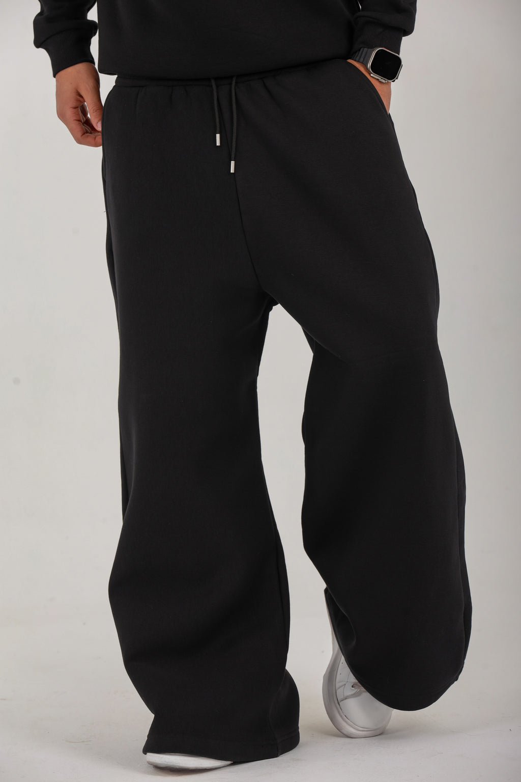 Oversized melton Sweetpant - Men