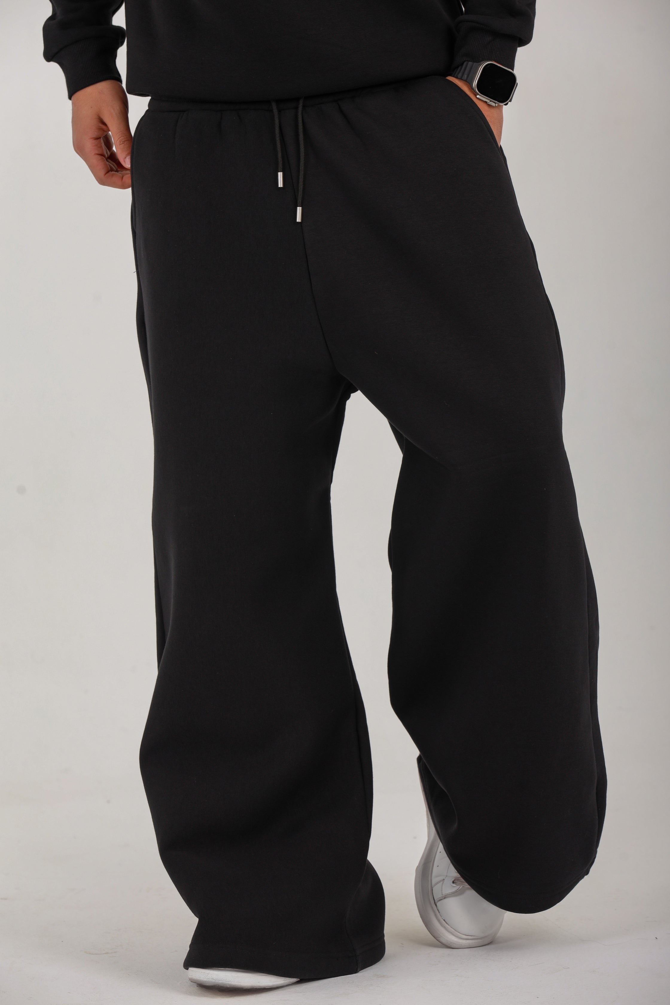 Oversized melton Sweetpant - Men