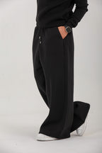 Oversized melton Sweetpant - Men