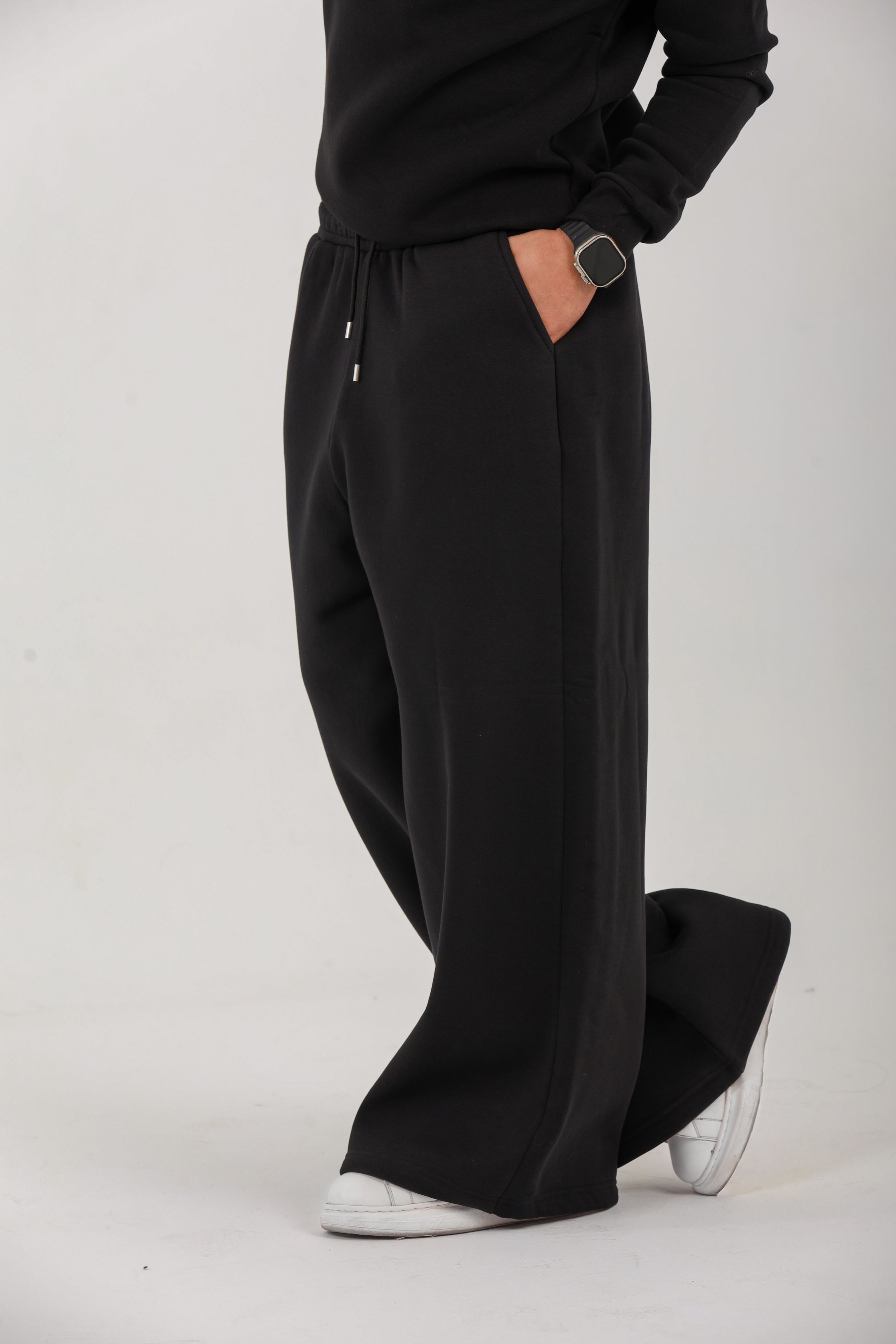 Oversized melton Sweetpant - Men