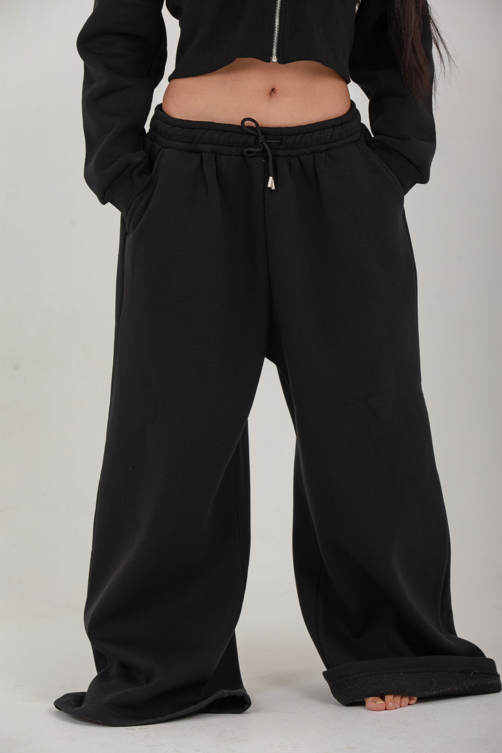 Oversized melton Sweetpant - Women