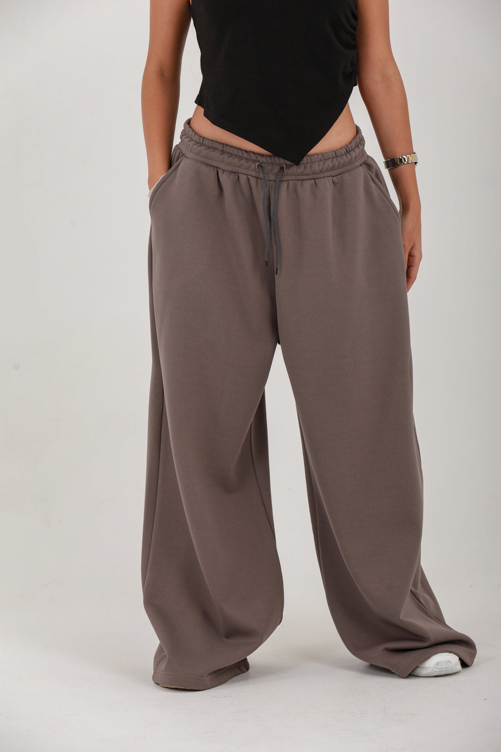 Oversized melton Sweetpant - Women