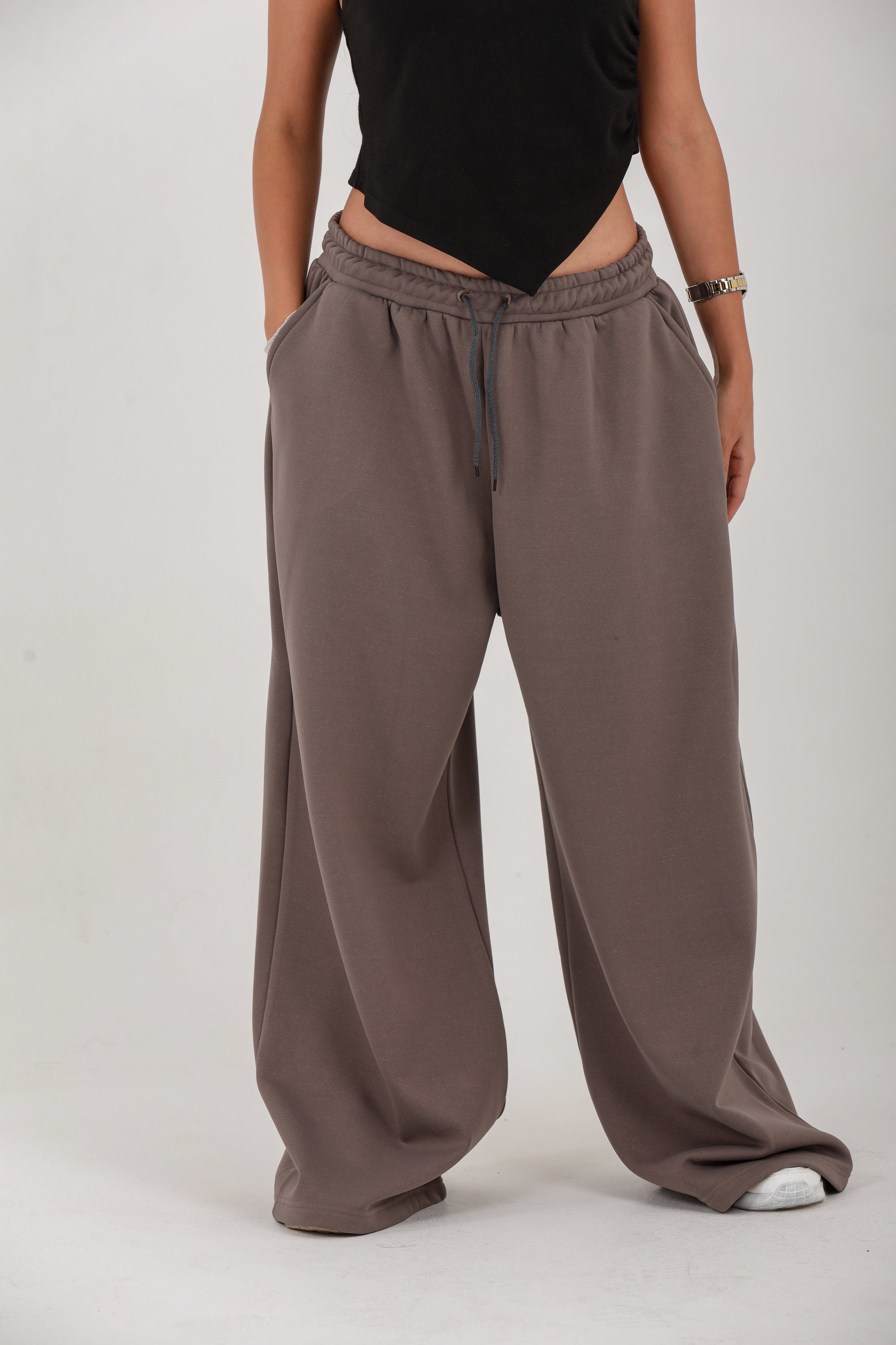 Oversized melton Sweetpant - Women