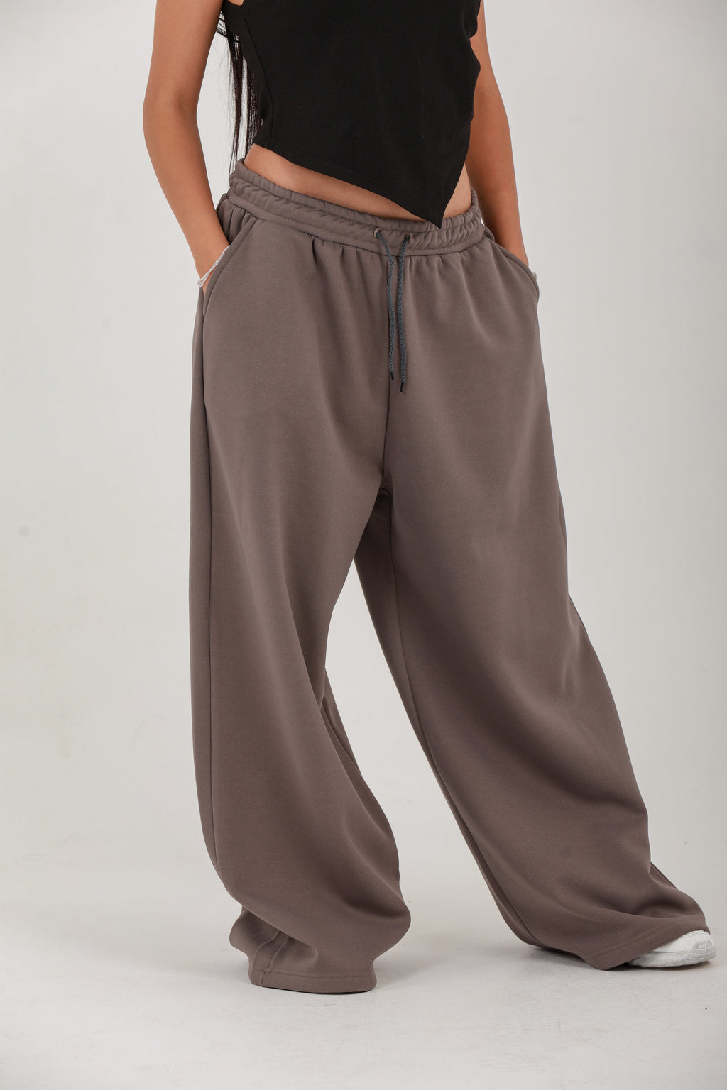 Oversized melton Sweetpant - Women