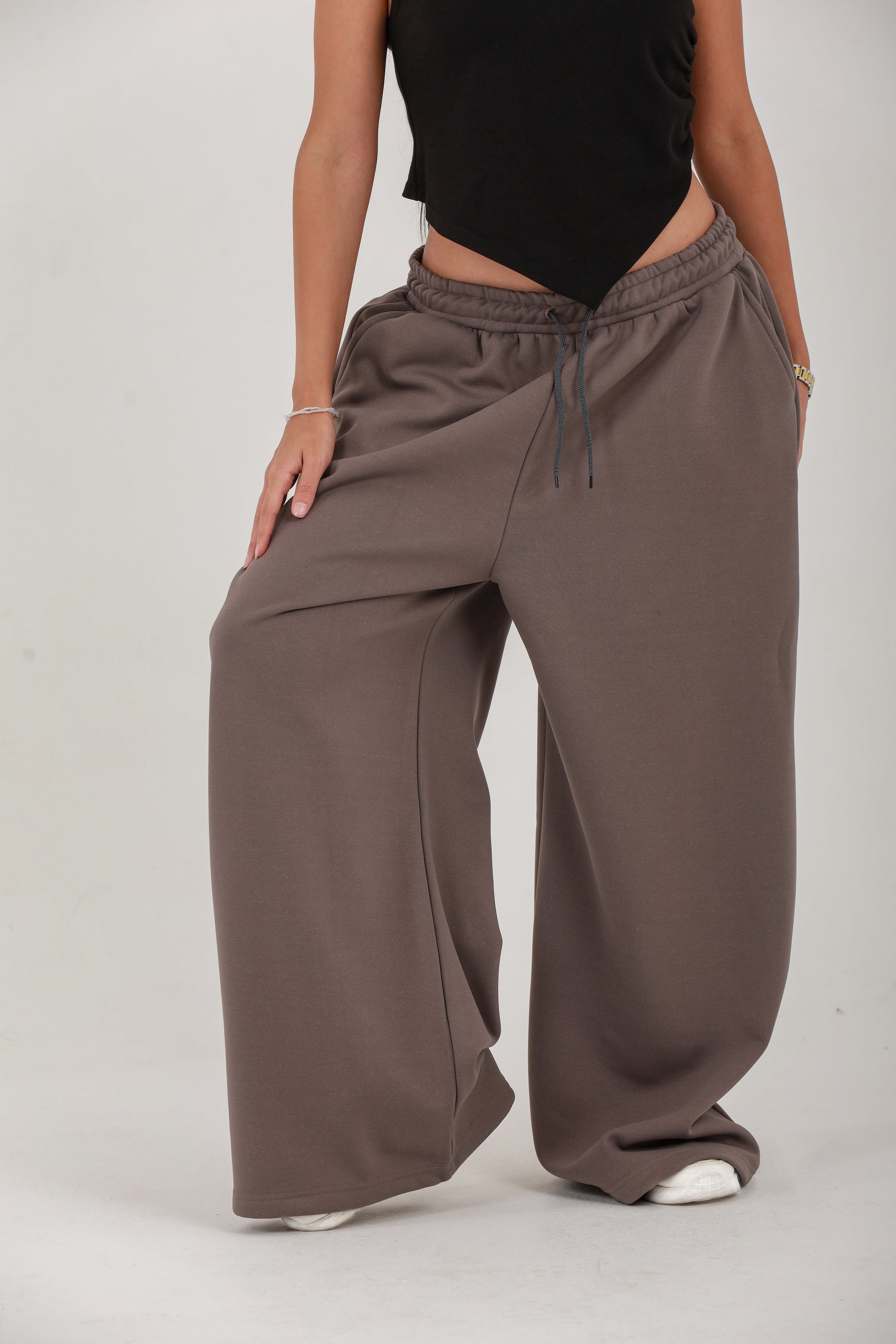 Oversized melton Sweetpant - Women
