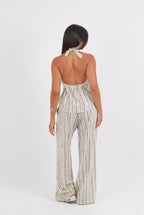 Halter Linen Vest