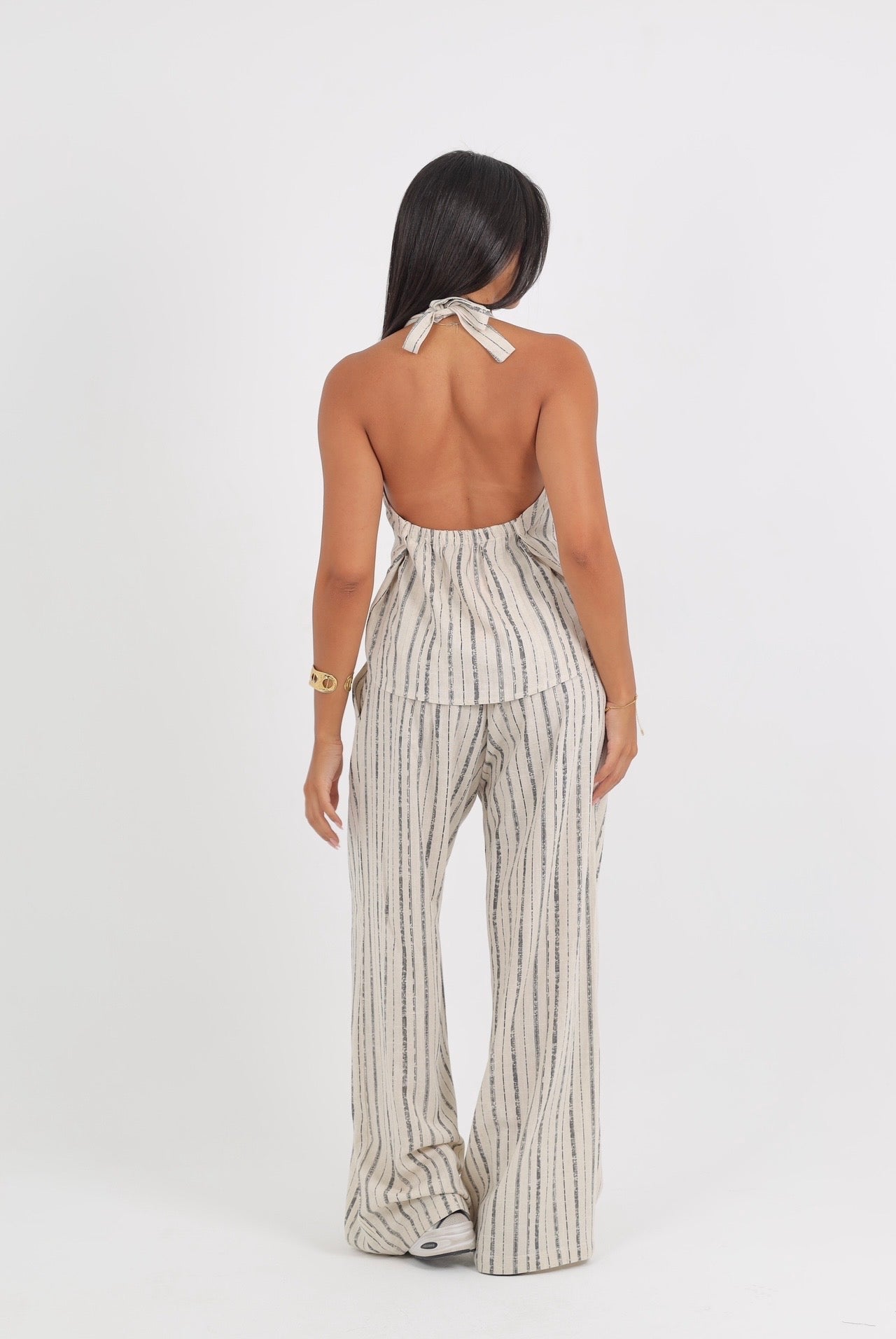 Halter Linen Vest