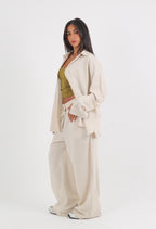 Oversized Linen Shirt