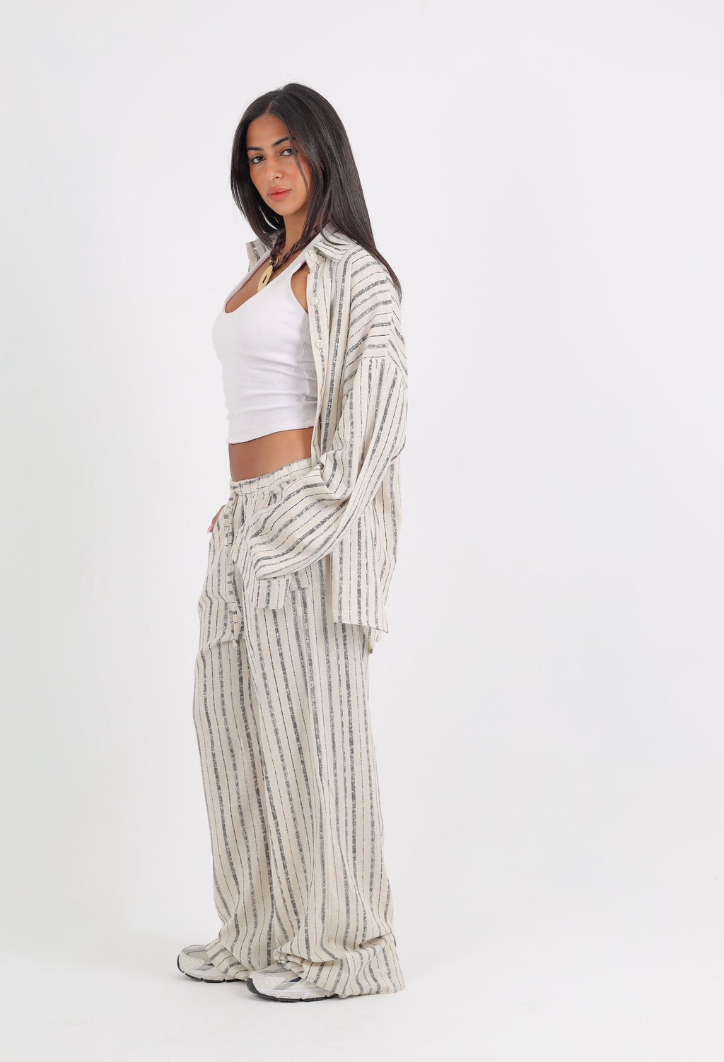 Oversized Linen Shirt