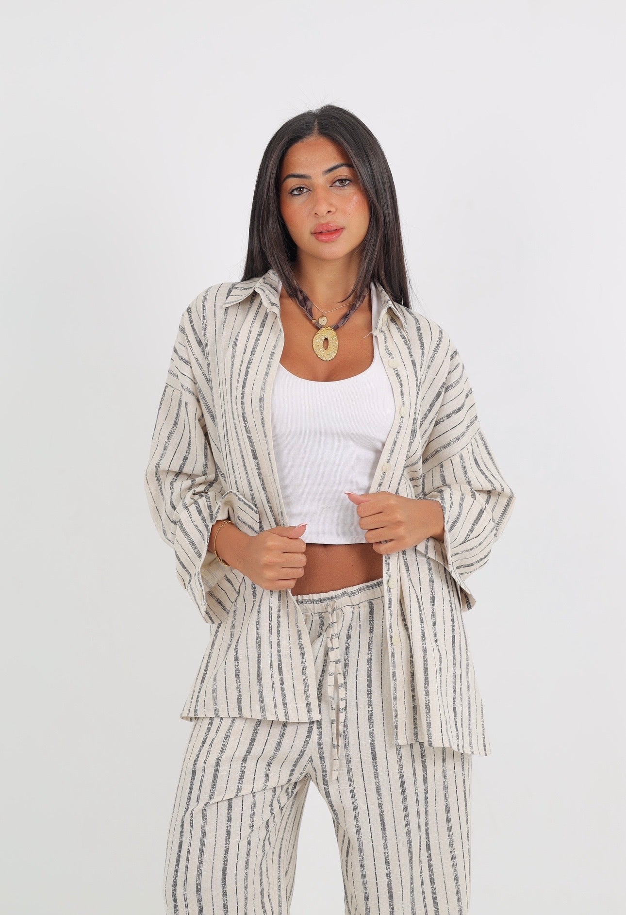 Oversized Linen Shirt