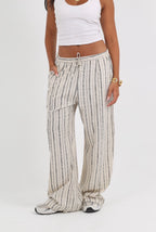 Drawstring Linen Pants