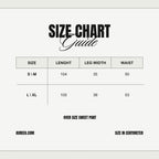 Oversized melton Sweetpant - Men