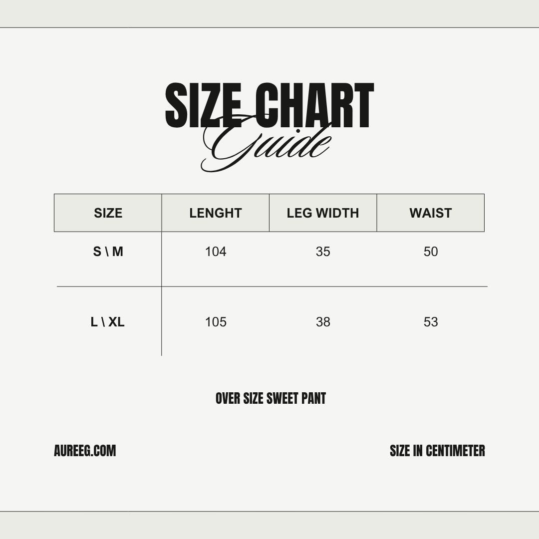 Oversized melton Sweetpant - Women