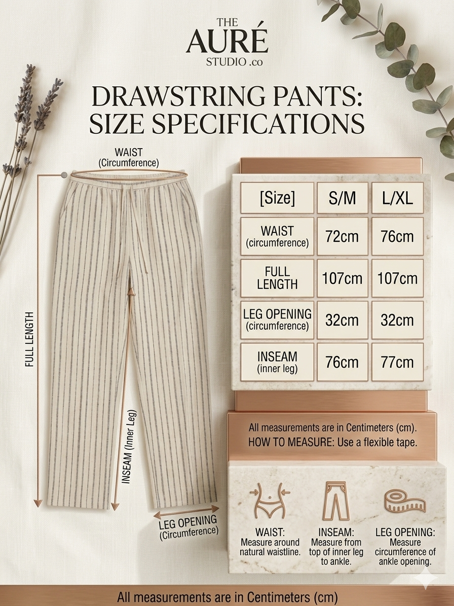 Drawstring Linen Pants
